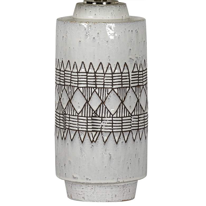 Image 3 Regina Andrew Design Zuri White Ink Ceramic Table Lamp more views