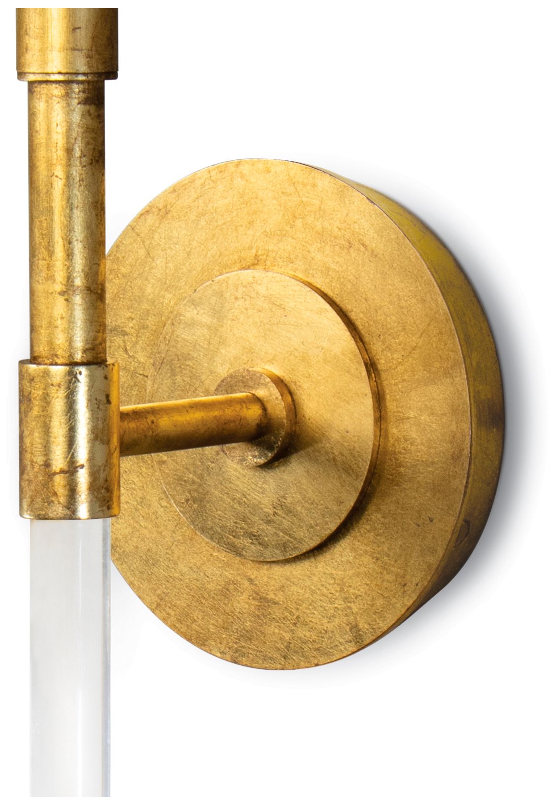 Image 3 Regina Andrew Designs Auburn 19 1/2"H Gold Leaf Wall Sconce more views