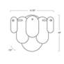 4_Regina Andrew Designs Echo 10"H Polished Nickel Wall Sconce more views