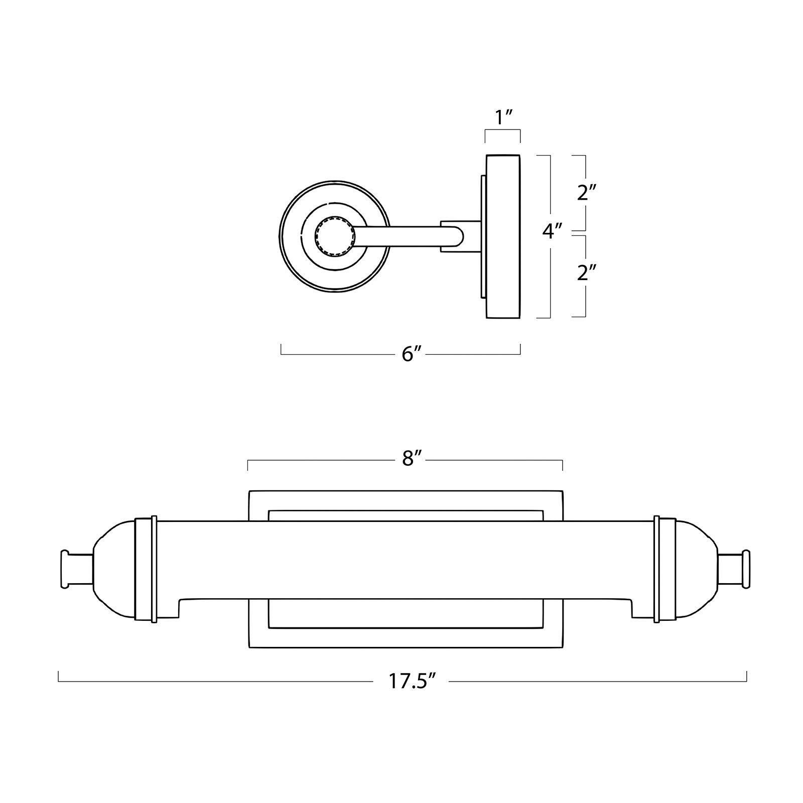 Regina Andrew Devon Picture Light Small (Oil Rubbed Bronze) 4 Height