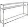 Regina Andrew Echelon Console Table (Polished Nickel) 30.5 Height