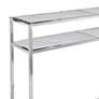 Regina Andrew Echelon Console Table (Polished Nickel) 30.5 Height