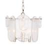 3_Regina Andrew Echo 15 1/2"W Polished Nickel Pendant Light more views