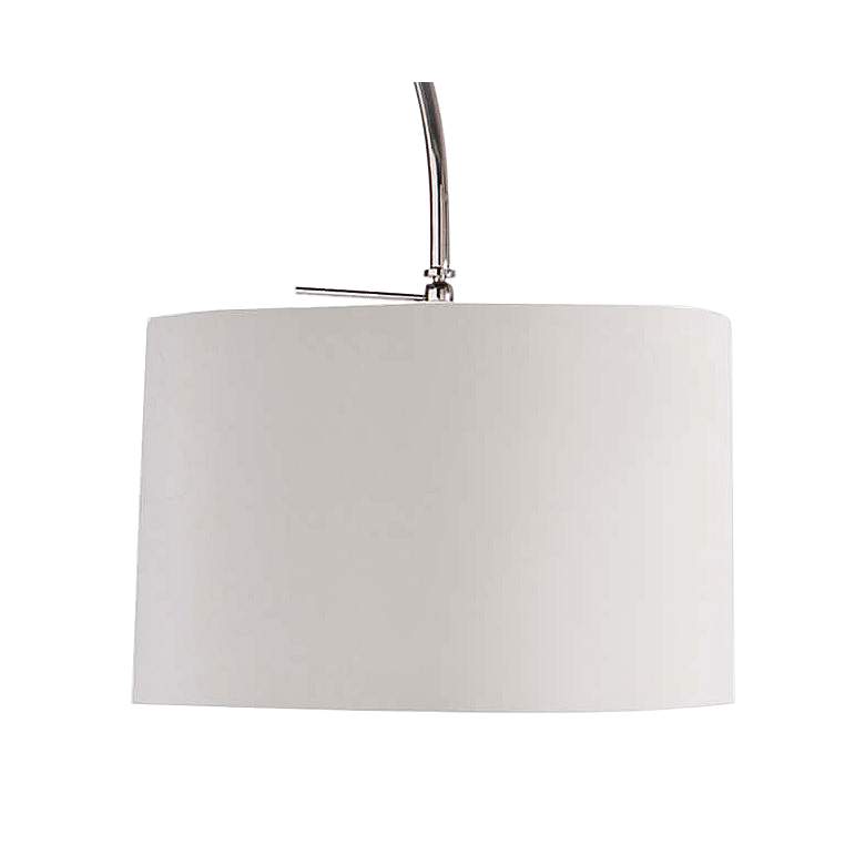 Image 3 Regina Andrew Eclipse 83 1/2" Polished Nickel Modern Arc Floor Lamp more views