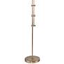 4_Regina Andrew Eclipse 84" High Modern Natural Brass Arc Floor Lamp more views