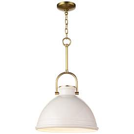 Image1 of Regina Andrew Eloise Ceramic Pendant (White) 29 Height