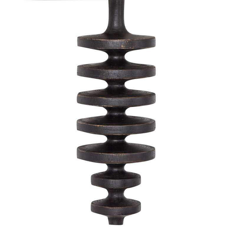 Image 3 Regina Andrew Fishbone 20 1/2" High Ebony Wall Sconce more views