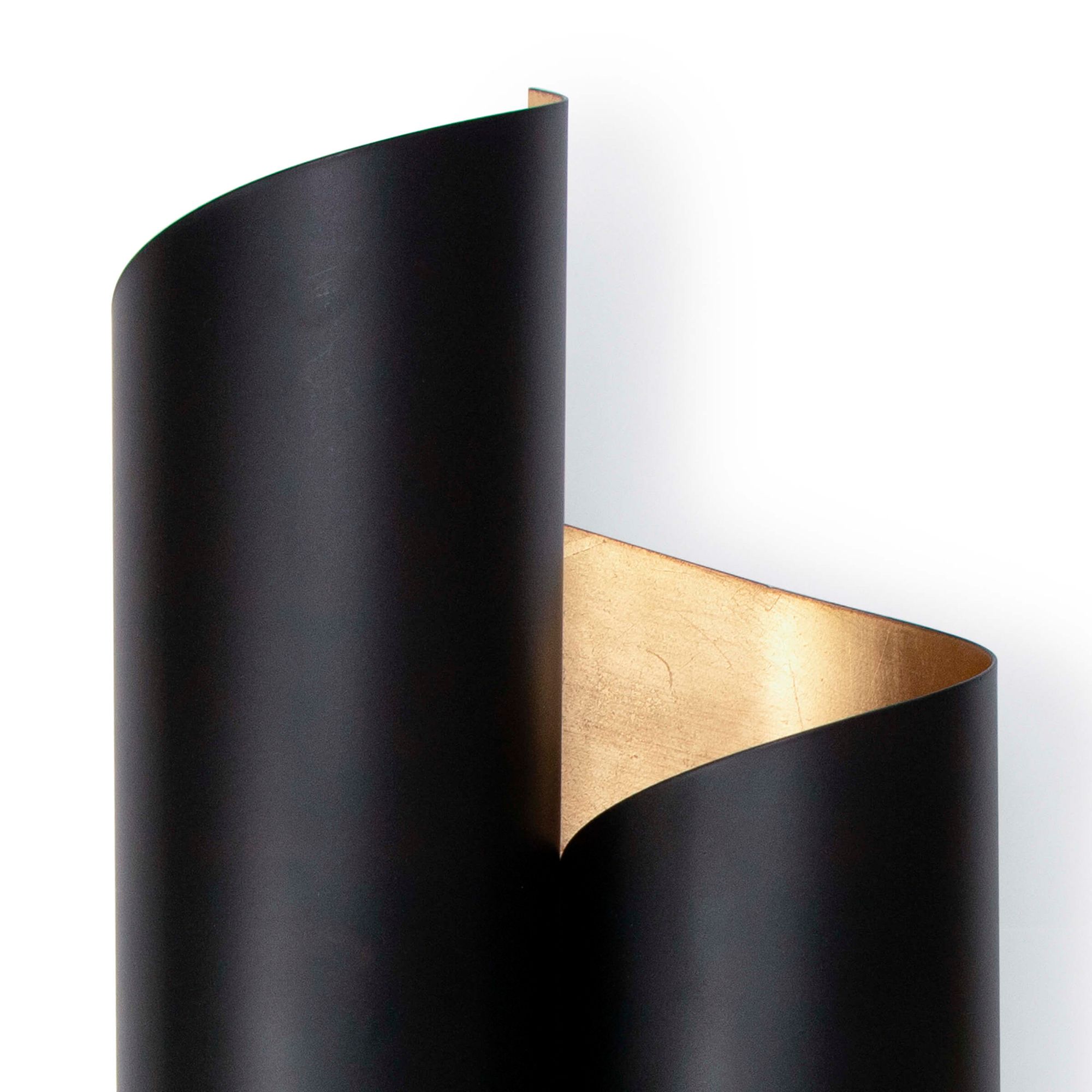 Image 2 Regina Andrew Folio Sconce (Black and Gold) 17 Height more views