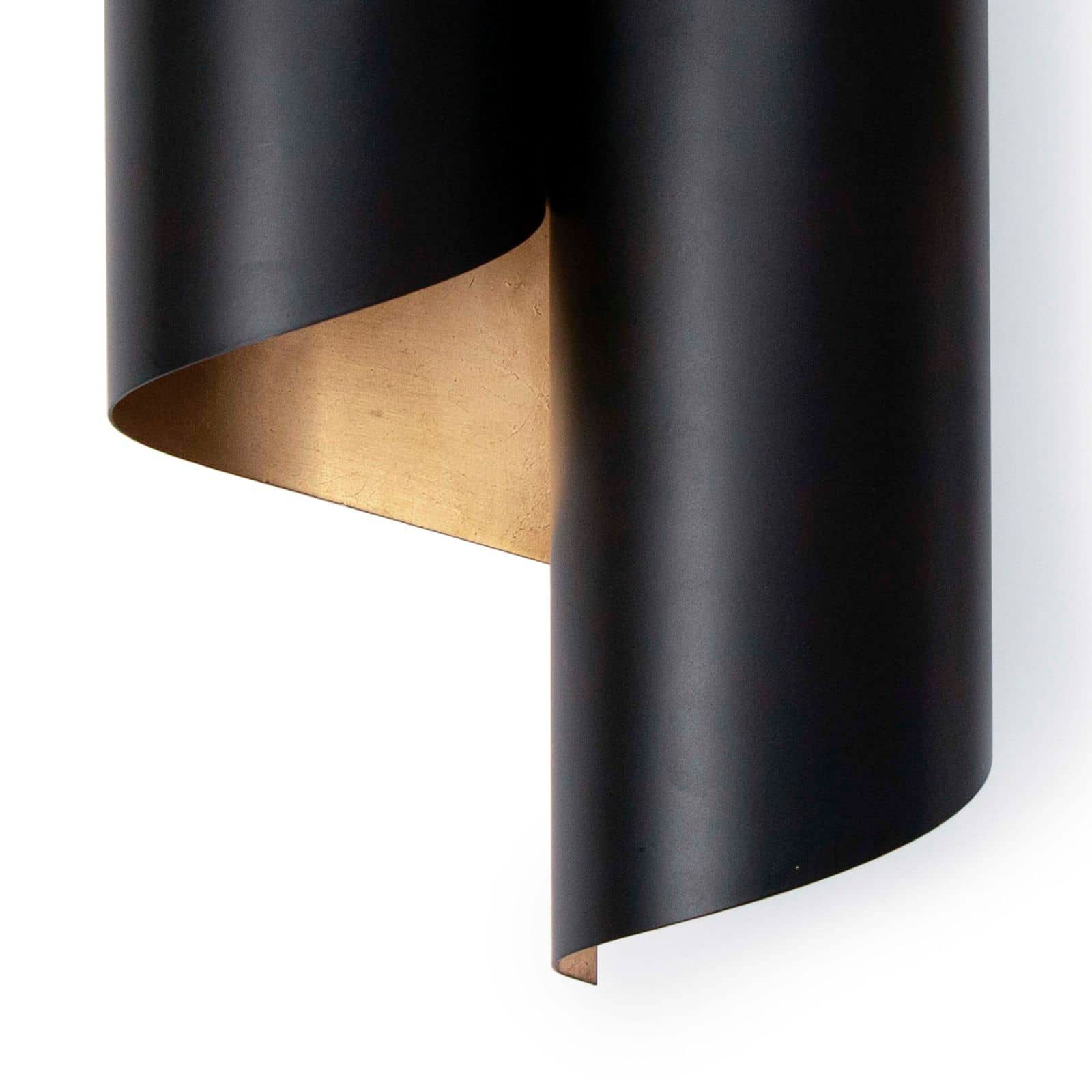 Image 3 Regina Andrew Folio Sconce (Black and Gold) 17 Height more views