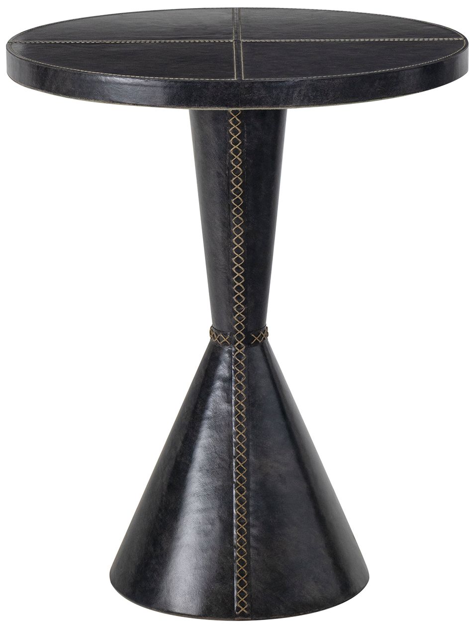 Image 2 Regina Andrew Gabe Leather Accent Table more views