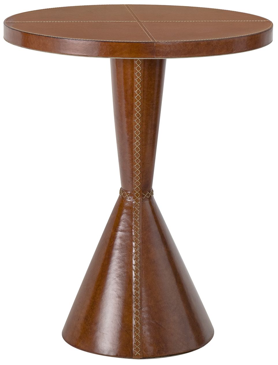 Image 2 Regina Andrew Gabe Leather Accent Table more views