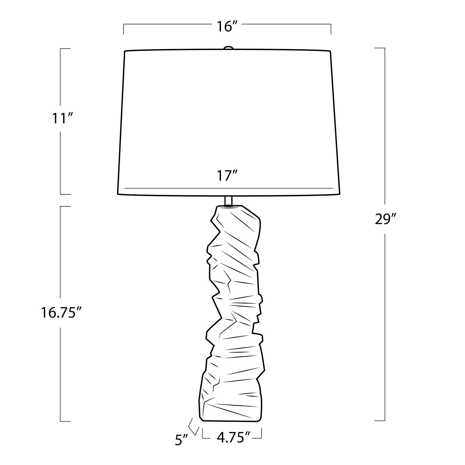 Image 6 Regina Andrew Gallerie Metal Table Lamp more views