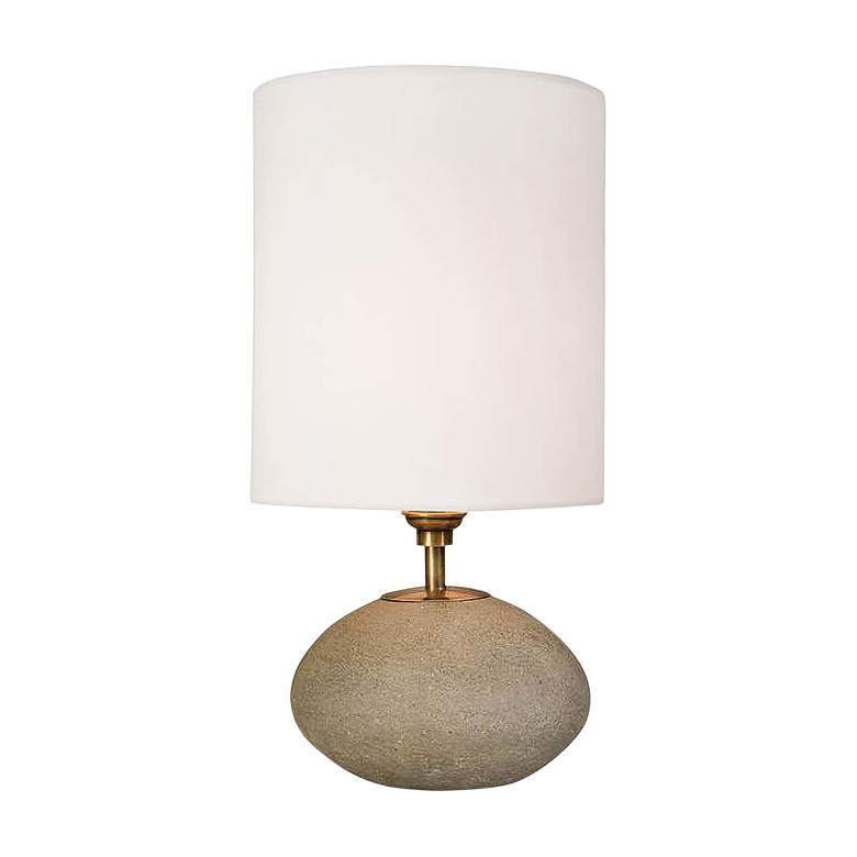 Image 1 Regina Andrew Gareon Concrete Orb 16 inch High Accent Table Lamp