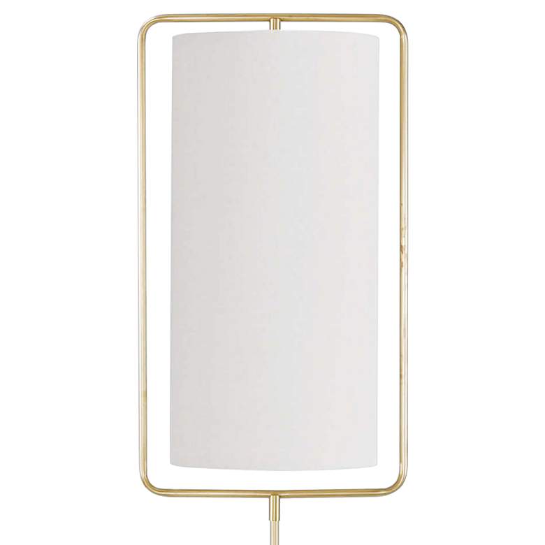 Image 2 Regina-Andrew Geo 70 inch High White and Natural Brass Modern Floor Lamp more views