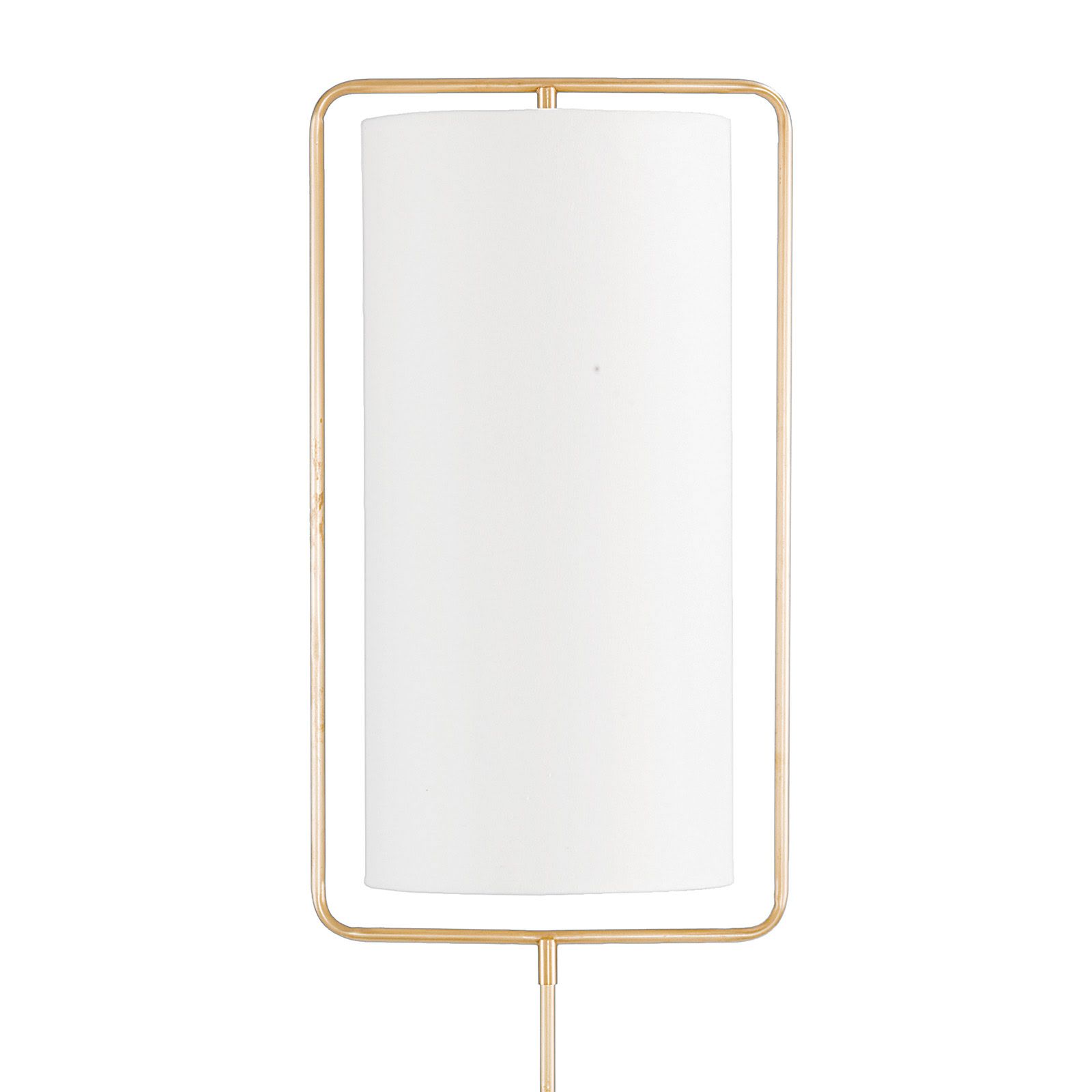 Image 6 Regina-Andrew Geo 70" High White and Natural Brass Modern Floor Lamp more views