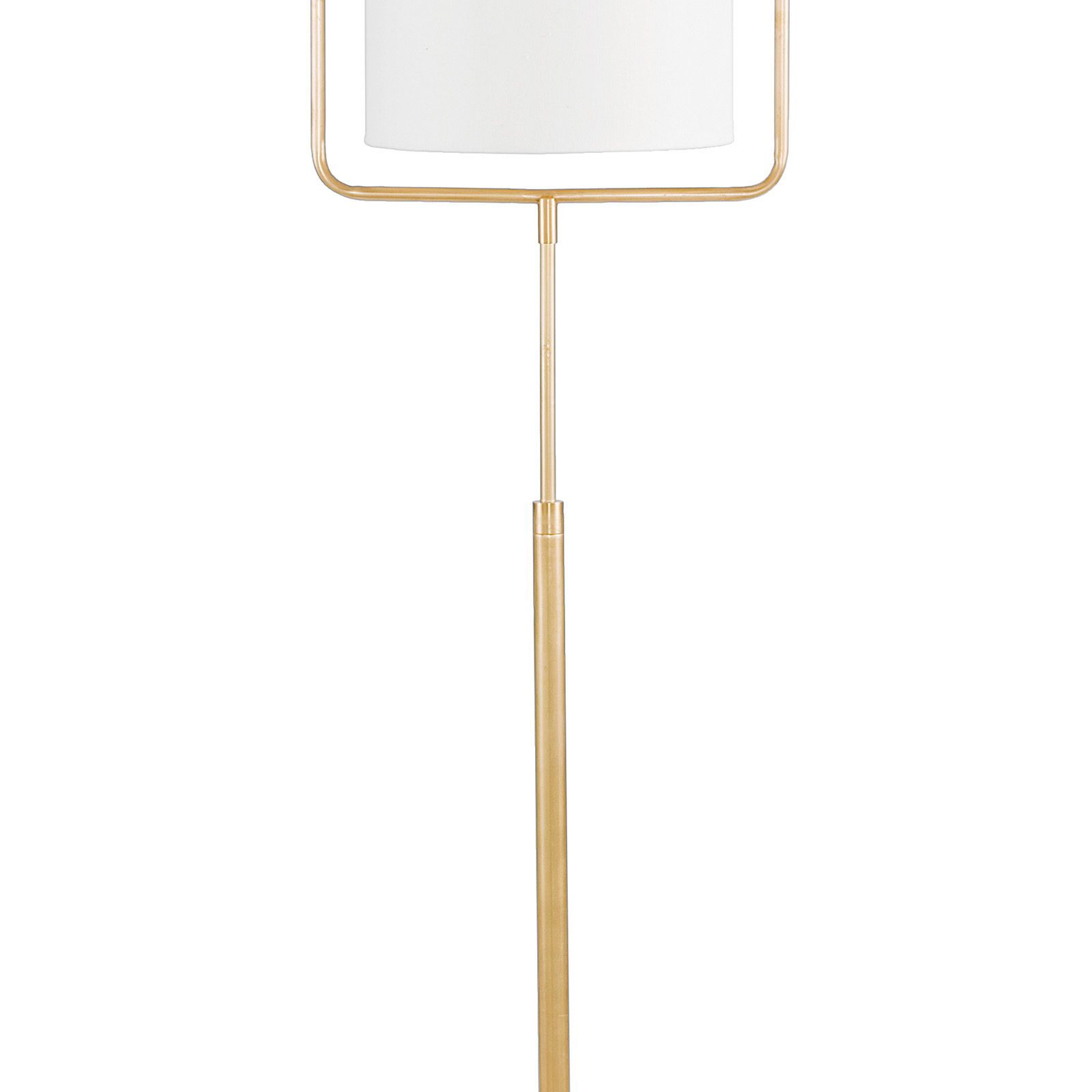 Image 7 Regina-Andrew Geo 70" High White and Natural Brass Modern Floor Lamp more views