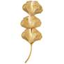 Thumbnail1 of Regina Andrew Ginkgo 26 1/2" High Gold Wall Sconce