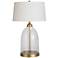 Regina Andrew Glass Dome Natural Brass Table Lamp
