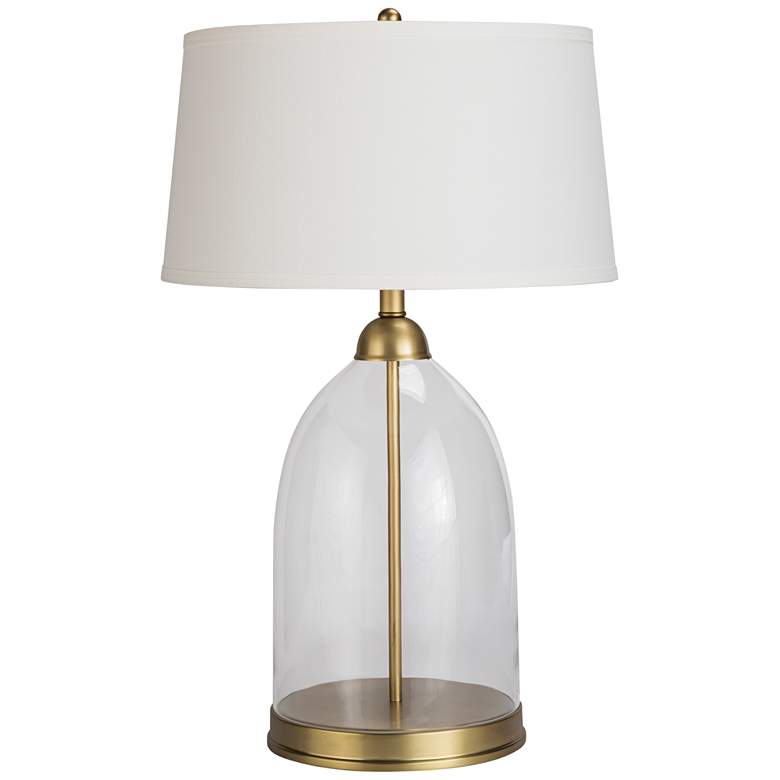 Image 1 Regina Andrew Glass Dome Natural Brass Table Lamp