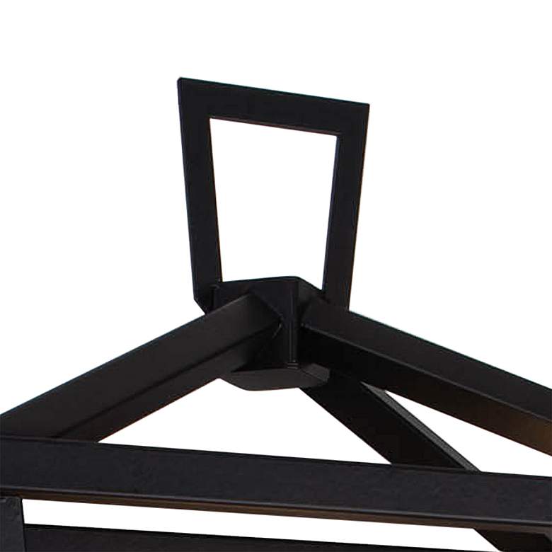 Image 3 Regina Andrew Hampton 17 1/2" High Black Outdoor Wall Light more views