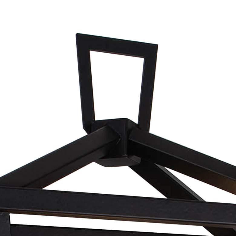 Image 3 Regina Andrew Hampton 17 1/2 inch High Black Outdoor Wall Light more views