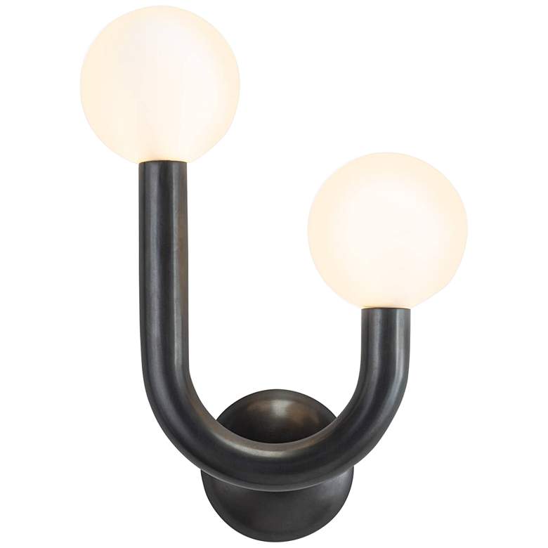 Image 1 Regina Andrew Happy 16 1/4" High Oil Rubbed Bronze LED Wall Sconce