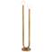 Regina Andrew Happy 52 1/2" High Natural Brass 2-Light LED Floor Lamp
