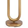 3_Regina Andrew Happy 52 1/2" High Natural Brass 2-Light LED Floor Lamp more views