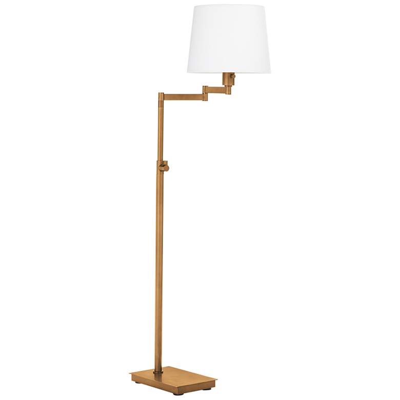 Image 1 Regina Andrew Happy 65" High Gold Swing Arm Floor Lamp