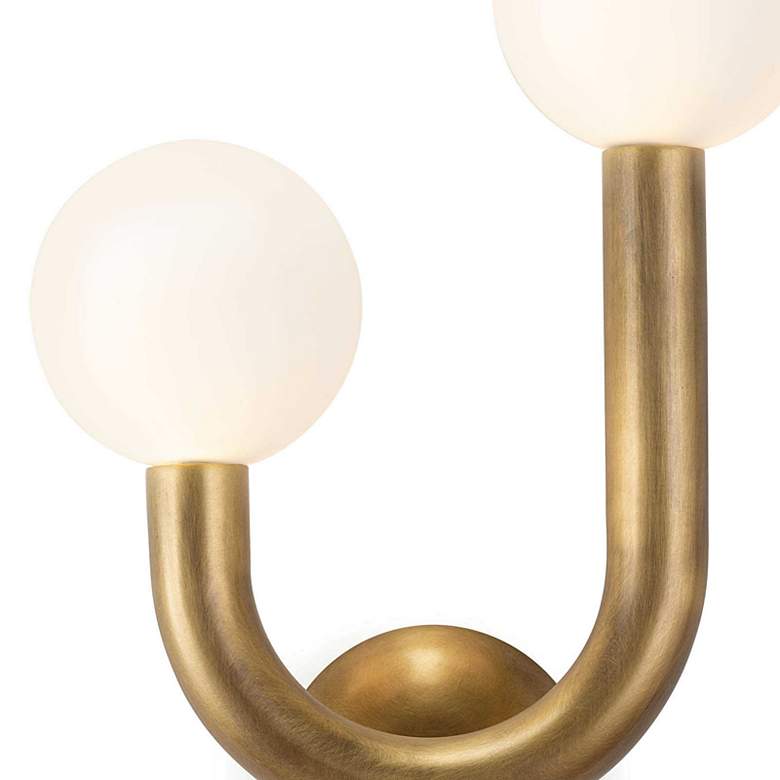 Image 6 Regina Andrew Happy Sconce Left Side (Natural Brass) 16.25 Height more views