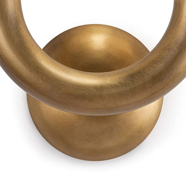 Image 7 Regina Andrew Happy Sconce Right Side (Natural Brass) 16.25 Height more views
