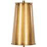 Regina Andrew Hattie 19 1/2" High White and Brass Modern Table Lamp