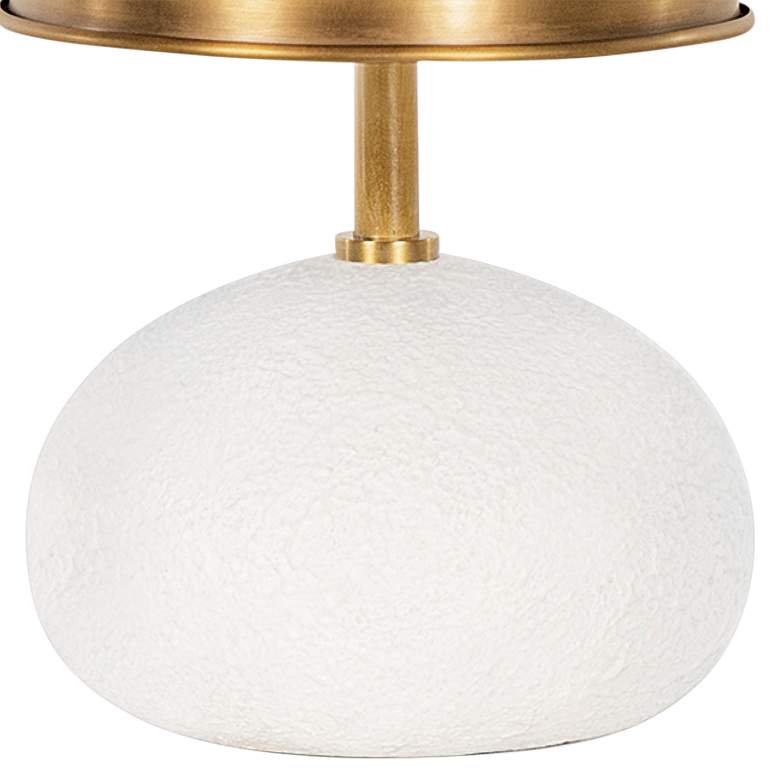 Image 3 Regina Andrew Hattie 19 1/2" High White and Brass Modern Table Lamp more views