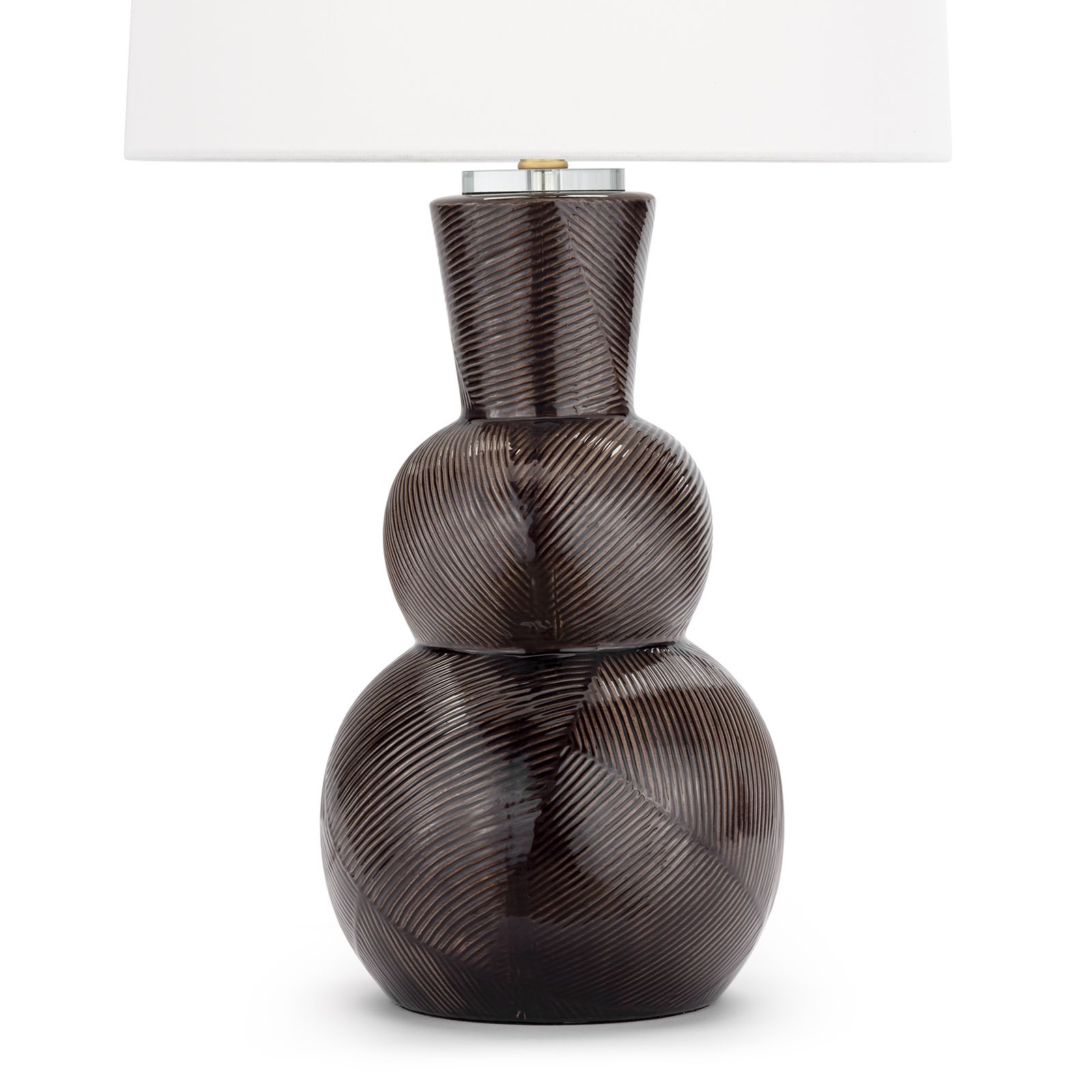 Image 3 Regina Andrew Hugo Ceramic Table Lamp (Black) more views