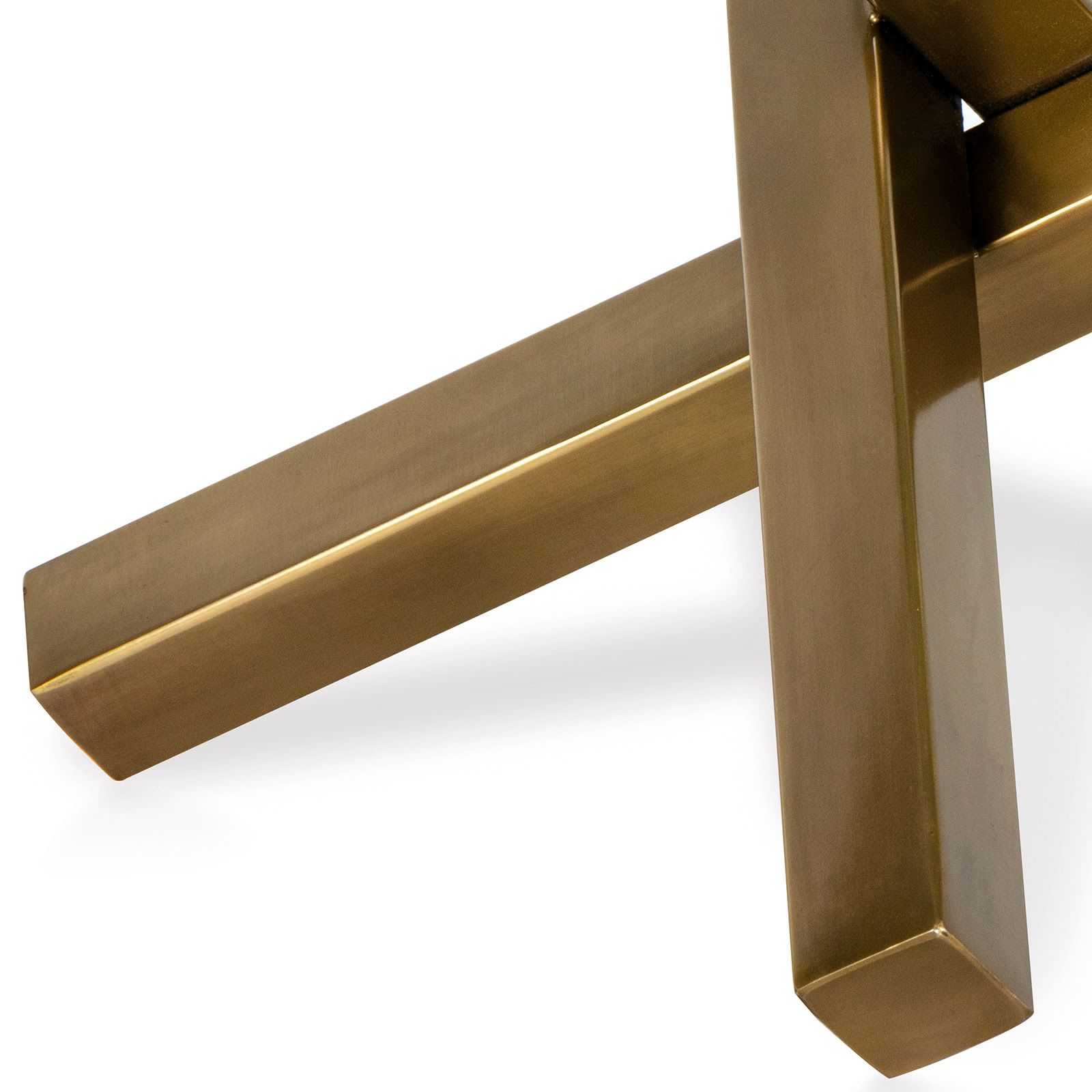 Image 5 Regina Andrew Intersecting Sculpture (Brass) 9 Height more views