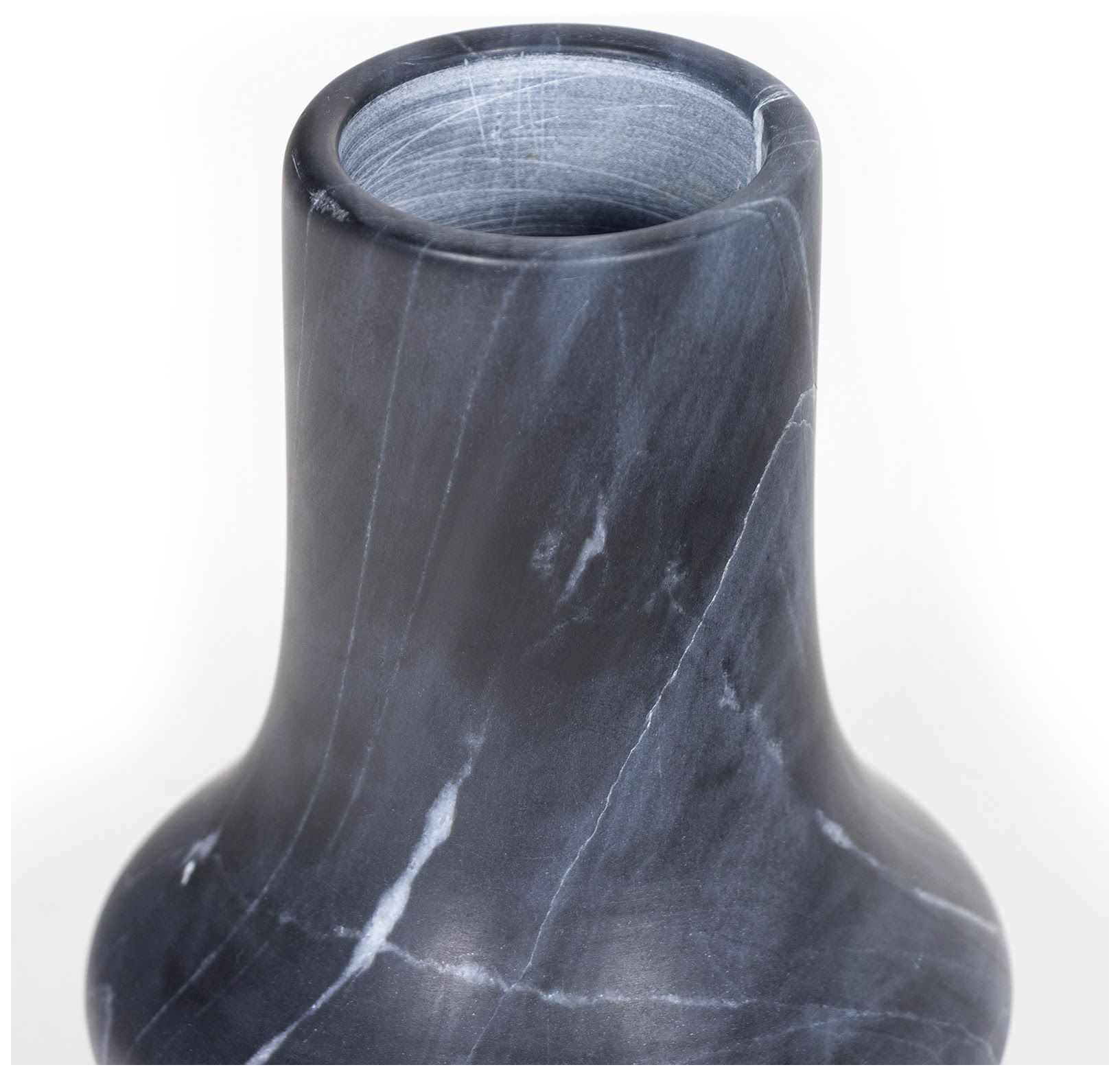 Image 6 Regina Andrew Jasper Marble Vase Small (Black) more views