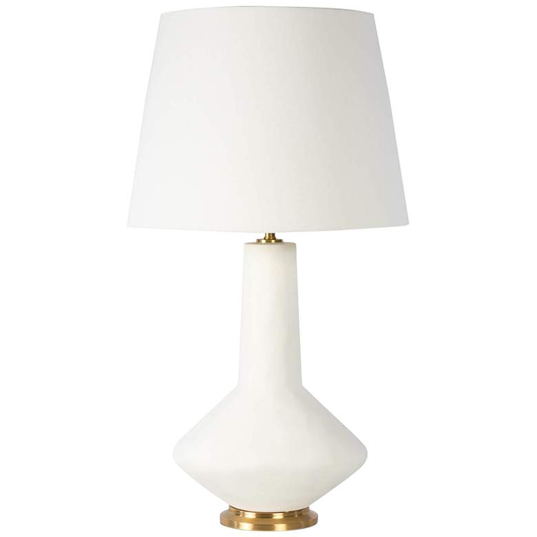 Image 2 Regina Andrew Kayla 29" High White Ceramic Vase Table Lamp