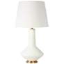 2_Regina Andrew Kayla 29" High White Ceramic Vase Table Lamp