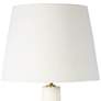 3_Regina Andrew Kayla 29" High White Ceramic Vase Table Lamp more views