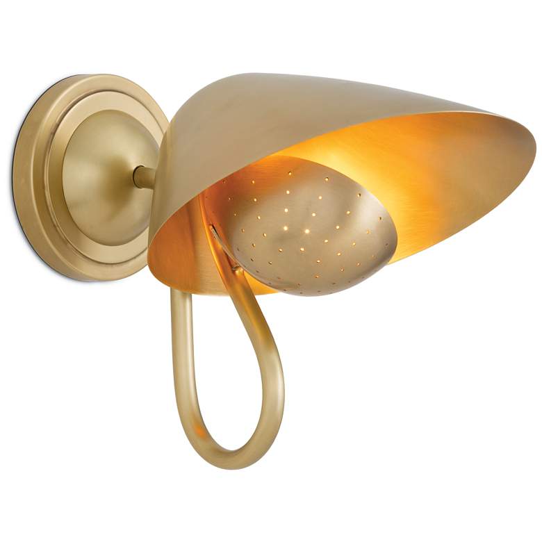 Image 1 Regina Andrew Keaton Sconce Single (Natural Brass)