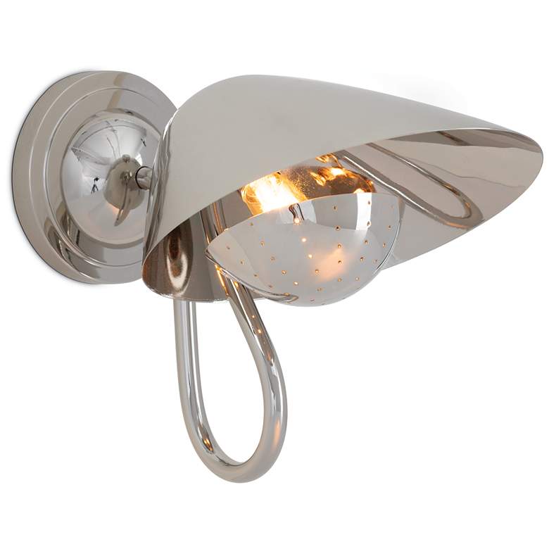 Image 1 Regina Andrew Keaton Sconce Single (Polished Nickel)