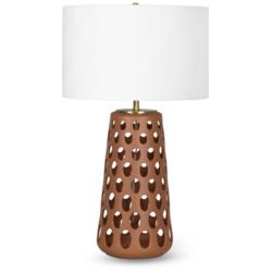 Regina Andrew Kelvin Ceramic Table Lamp (Terra Cotta)