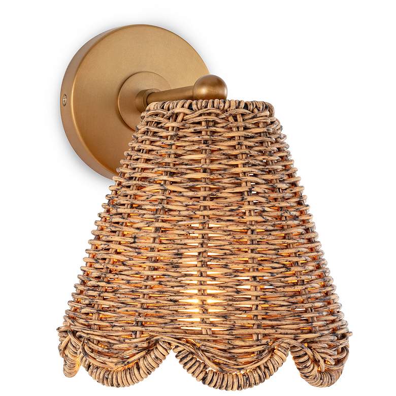 Image 1 Regina Andrew Kismet Hanging Sconce (Natural Brass)