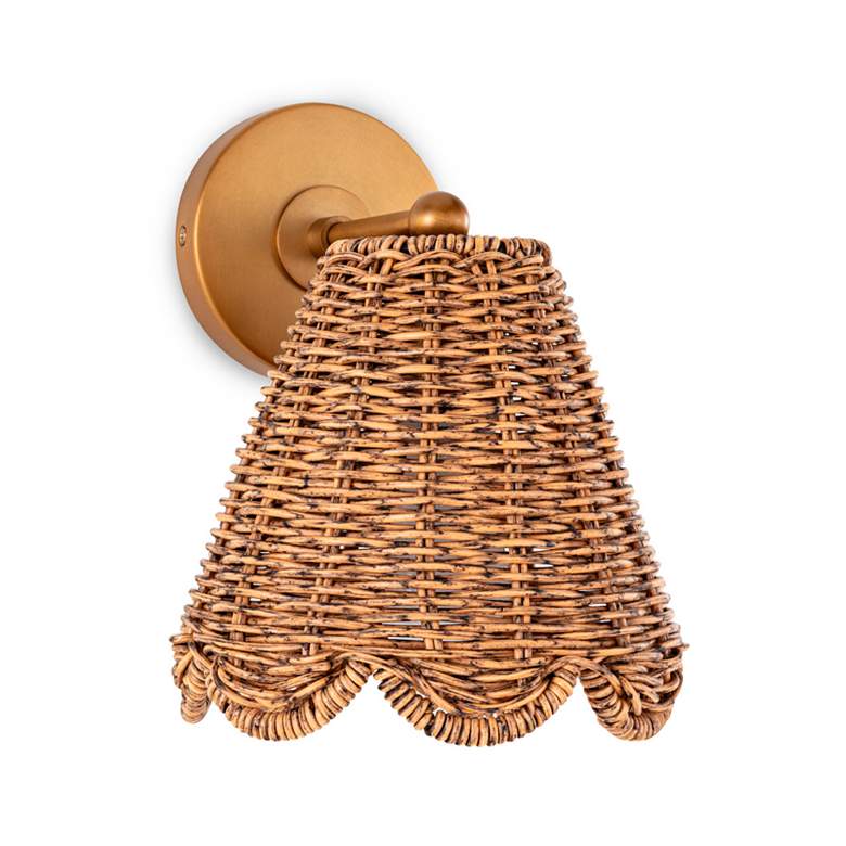 Image 2 Regina Andrew Kismet Hanging Sconce (Natural Brass) more views