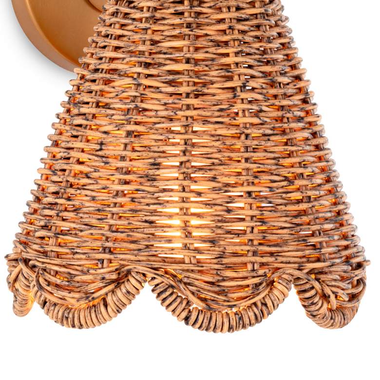 Image 4 Regina Andrew Kismet Hanging Sconce (Natural Brass) more views