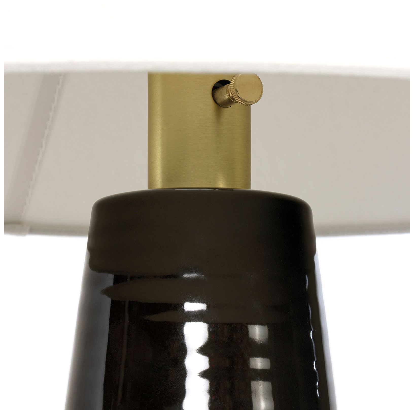 Image 5 Regina Andrew Koda Ceramic Table Lamp (Black) more views