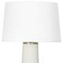 2_Regina Andrew Lizza 29" High Matte White Beads Glass Vase Table Lamp more views