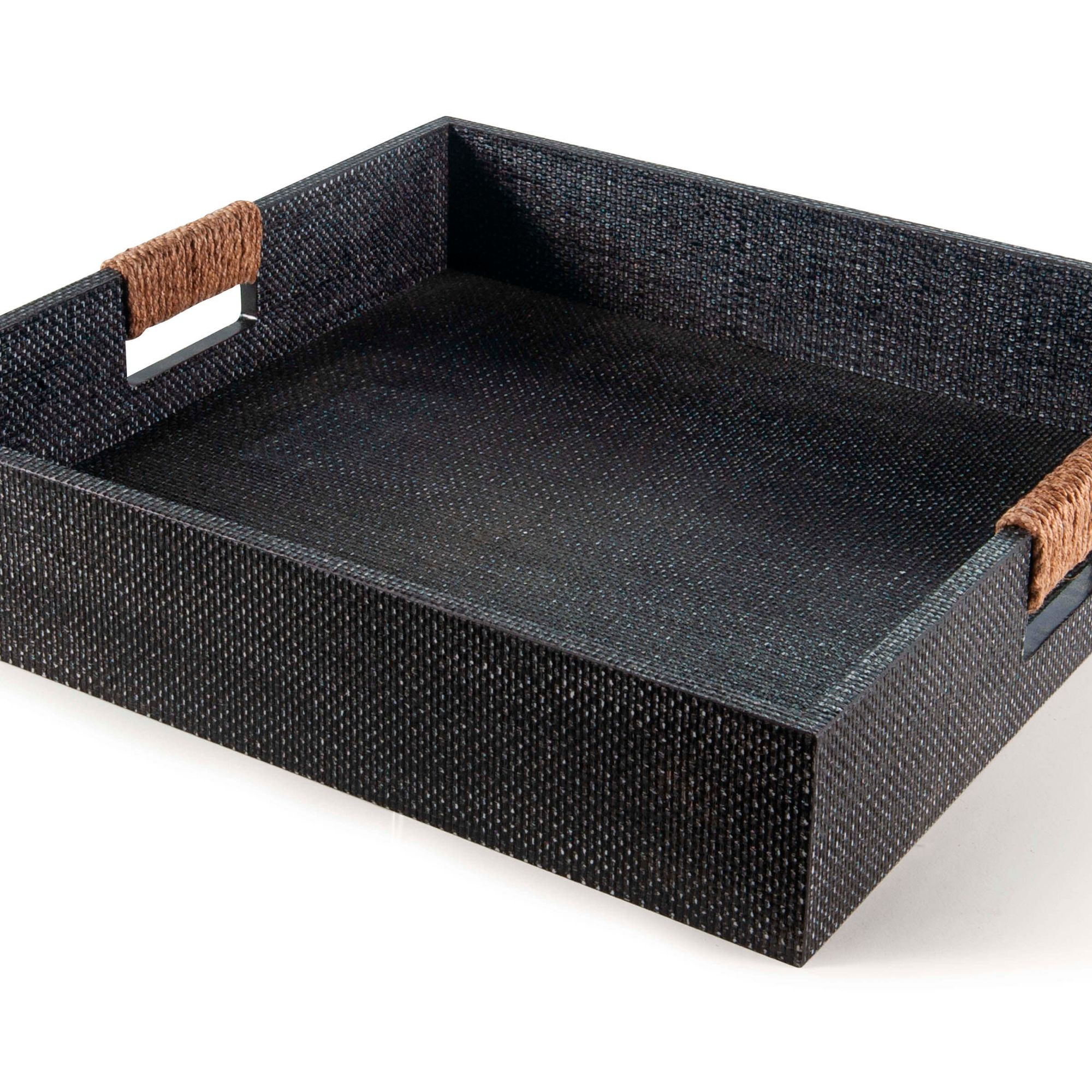 Image 4 Regina Andrew Logia Square Tray Large (Grey) 3.5 Height more views