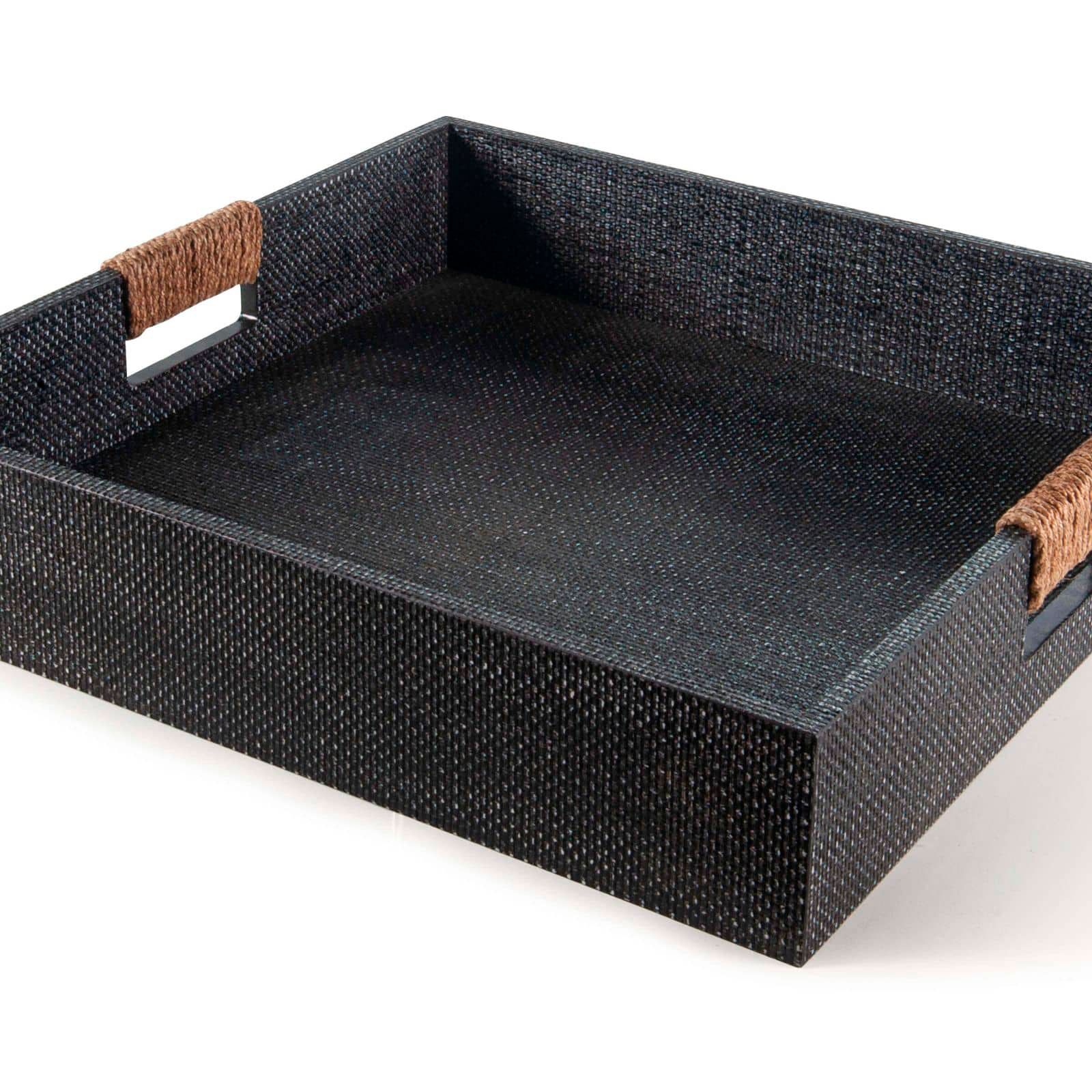 Image 6 Regina Andrew Logia Square Tray Large (Grey) 3.5 Height more views