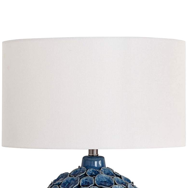 Image 3 Regina Andrew Lucia Ceramic Table Lamp (Blue) 26 Height more views